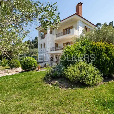 4br Sea View In Halkidiki 빌라 *