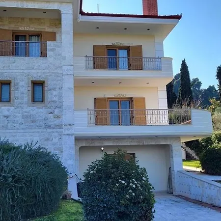 Villa 4br Sea View In Halkidiki Kryopigi